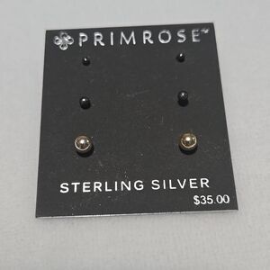 Primrose Sterling Silver Earring Set